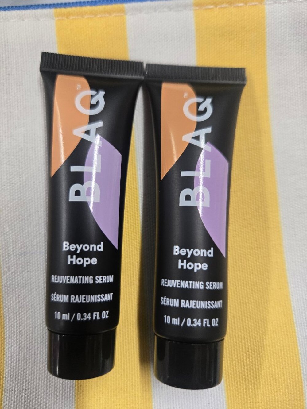🌸2X Blaq beyond hope rejuvenating serum with FREE JULY IPSY GLAM BAG